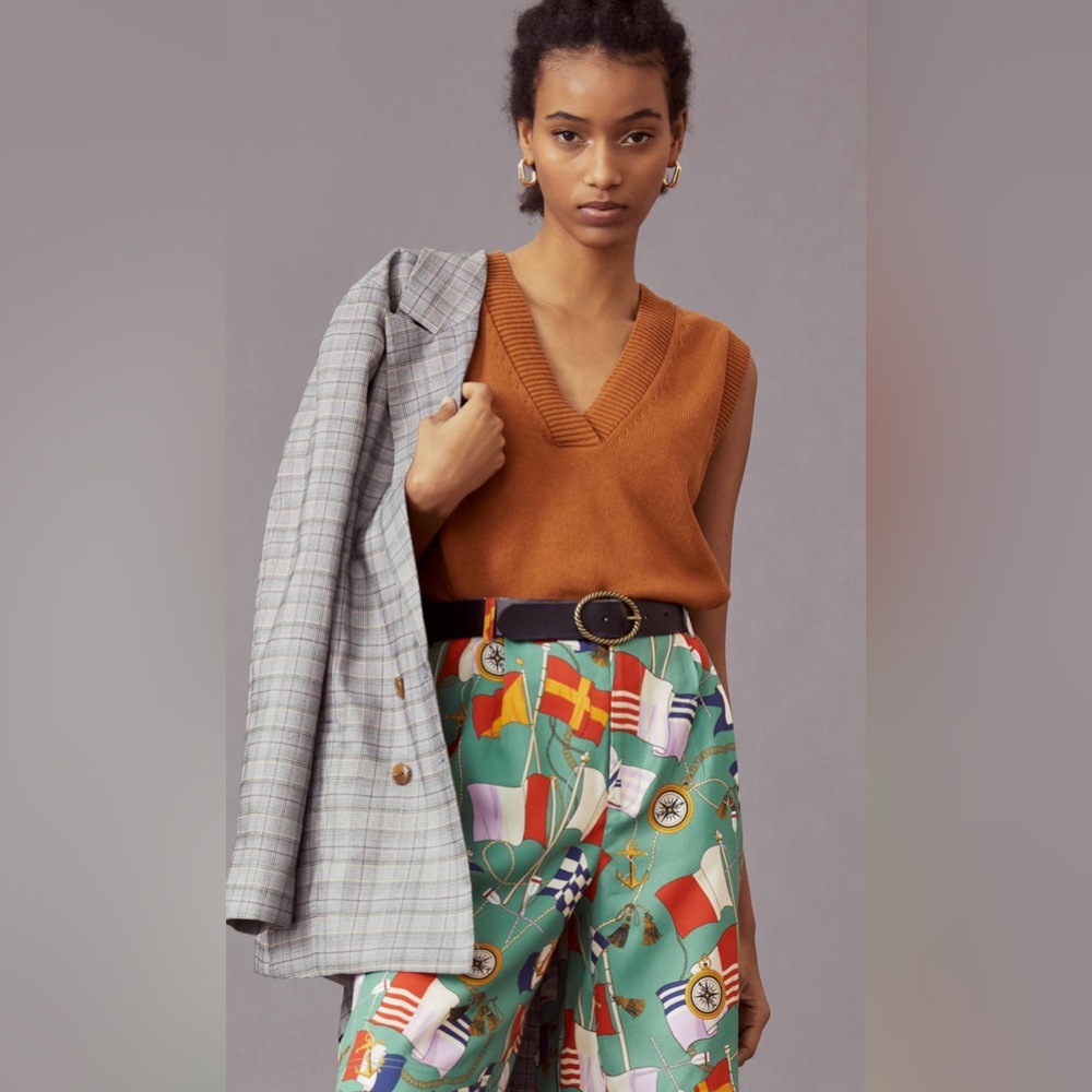 Maeve Printed Bermuda Shorts 
Maeve